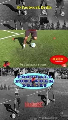 Soccer Footwork Drills android App screenshot 0