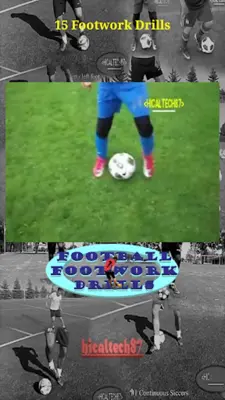 Soccer Footwork Drills android App screenshot 2