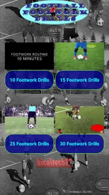 Soccer Footwork Drills android App screenshot 4